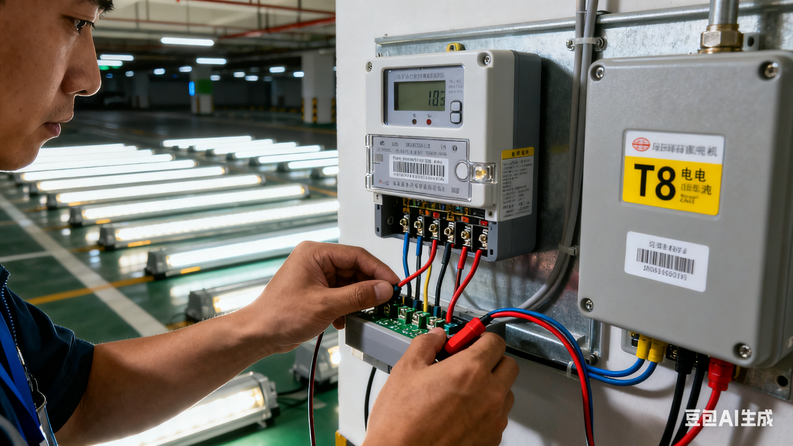 晶映节能改造：以科学测电为基，开启照明节能新征程