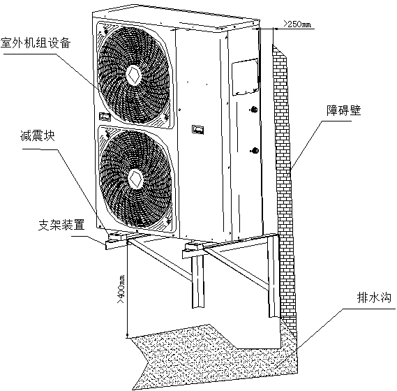 杭州真心节能科技有限公司:空气源热泵热水机组安装标准