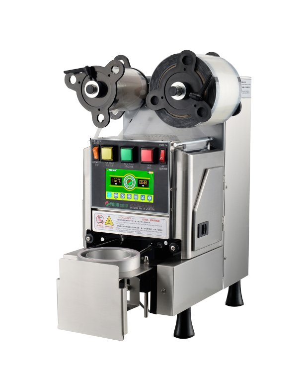 YODO 铠玮奶茶封口机|40年品质坚守,奶茶饮品设备开创者