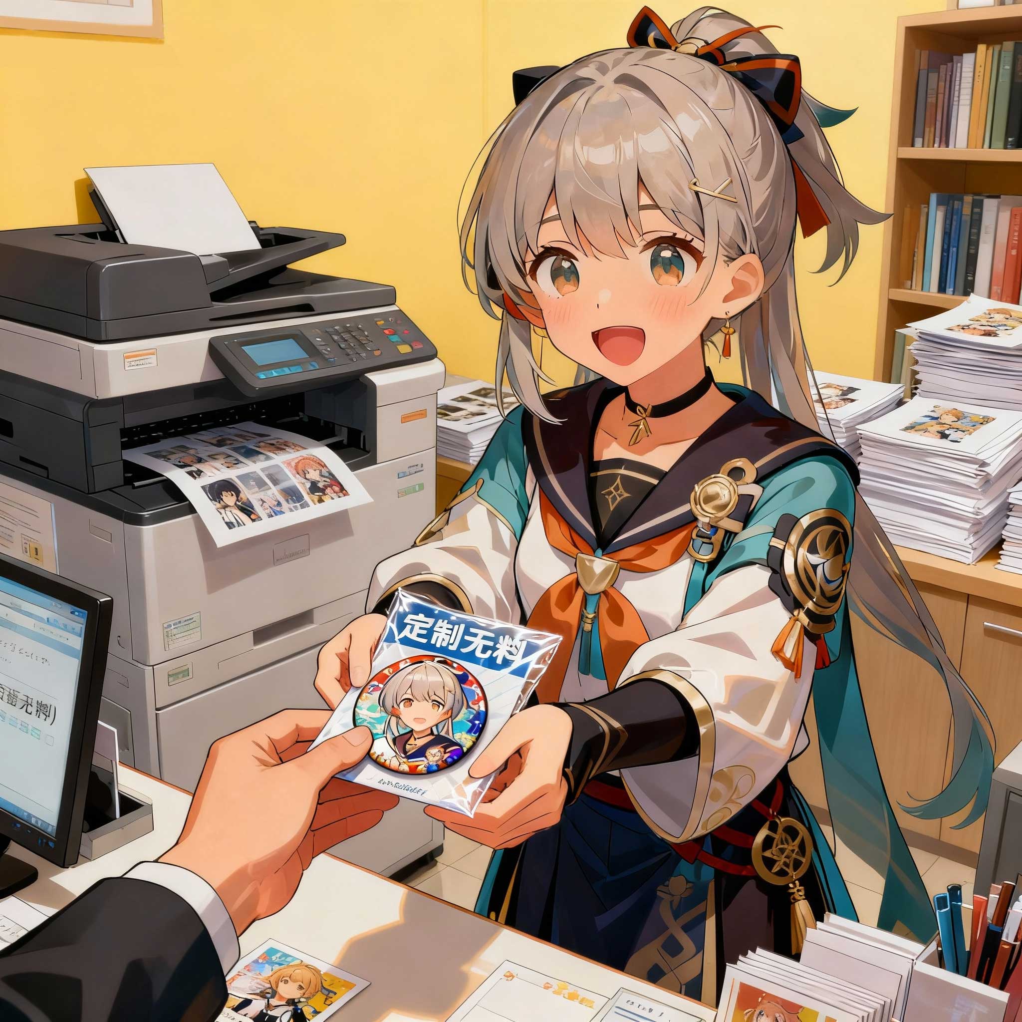 动漫无料出圈秘诀：快印让同好热爱触手可及【上海丽邱缘快印】