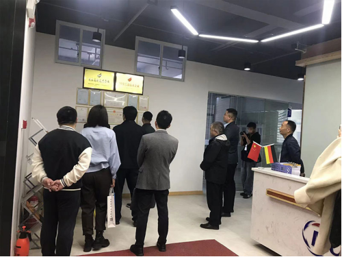 默斯公司热忱接待湖南水利水电学院师生参观团