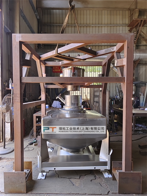 涟水石英砂IBC移动料仓智能输送项目