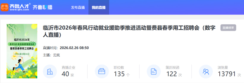 齐鲁人才数智产品亮相临沂招聘会，赋能就业“双向奔赴”